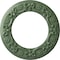 Ekena Millwork Ribbon with Bow Medallion (Canopies up to 7 1/2"), 12 1/4"OD x 7 1/2"ID x 7/8"P, Athenian Green CM12RIAGF - alternate 1